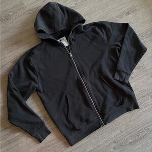 MEC Black Zip Up Sweater